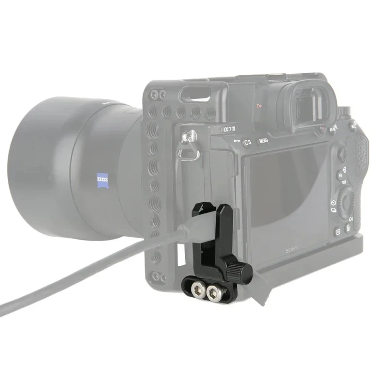 A7r3 A7s2 A7r2 카메라 케이지 142용 새 HDMI 케이블 클램프 케이블 정리기