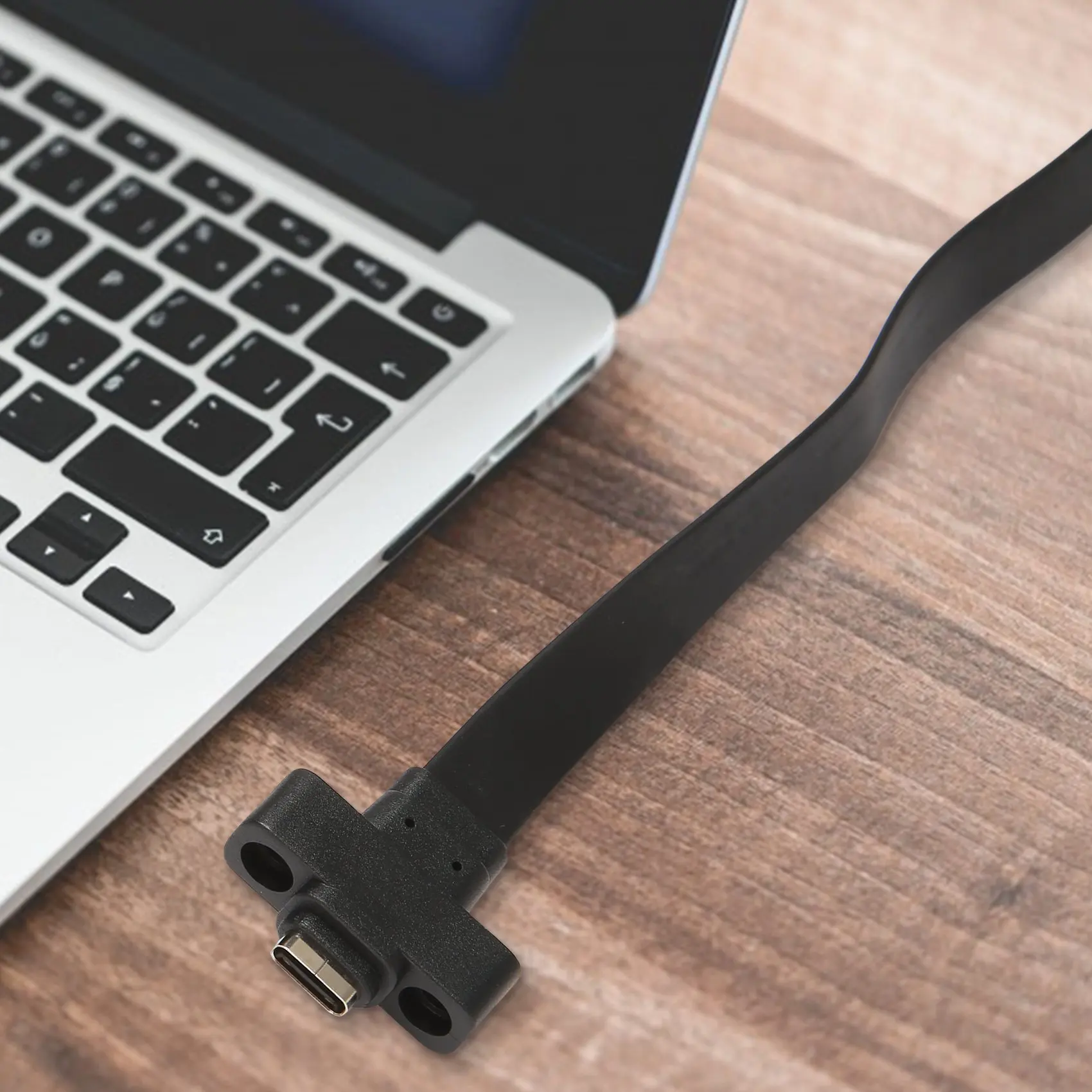 Фото Удлинительный кабель USB 3,1 с передней панелью типа E на Тип C, внутренний адаптер Gen 2 (10 Гбит/с) с 2 винтами (50 см) №3