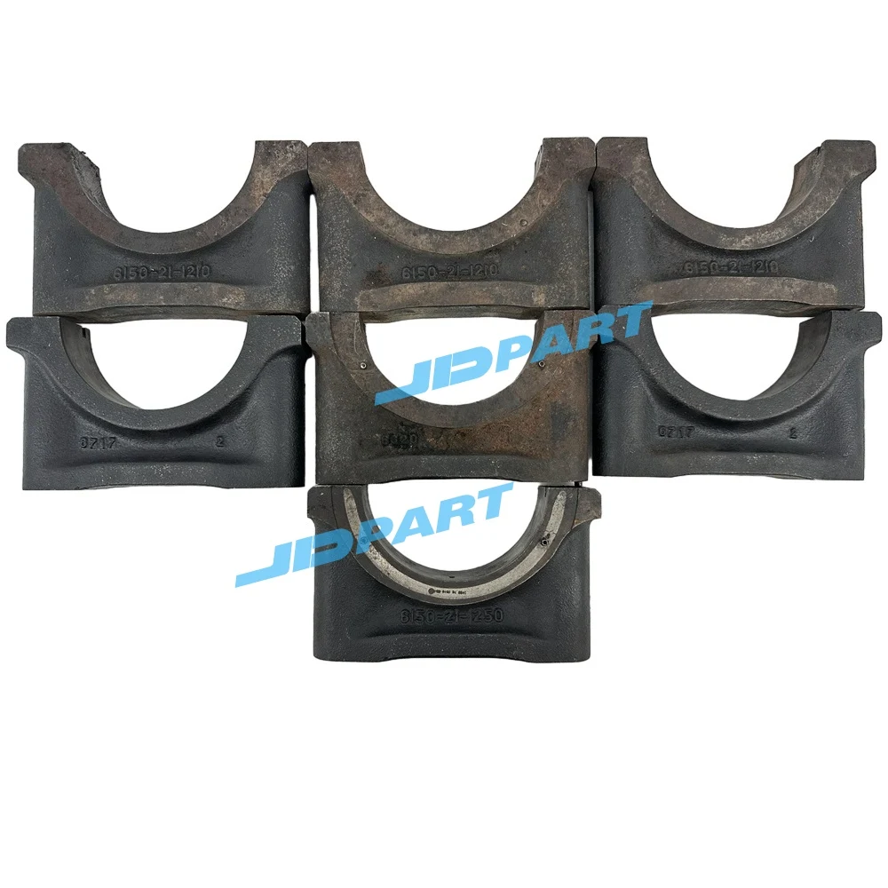 

Superior Quality For Komatsu 6D125 Main Bearing Seat 6150-21-1250 6150-21-1210 Engine Parts