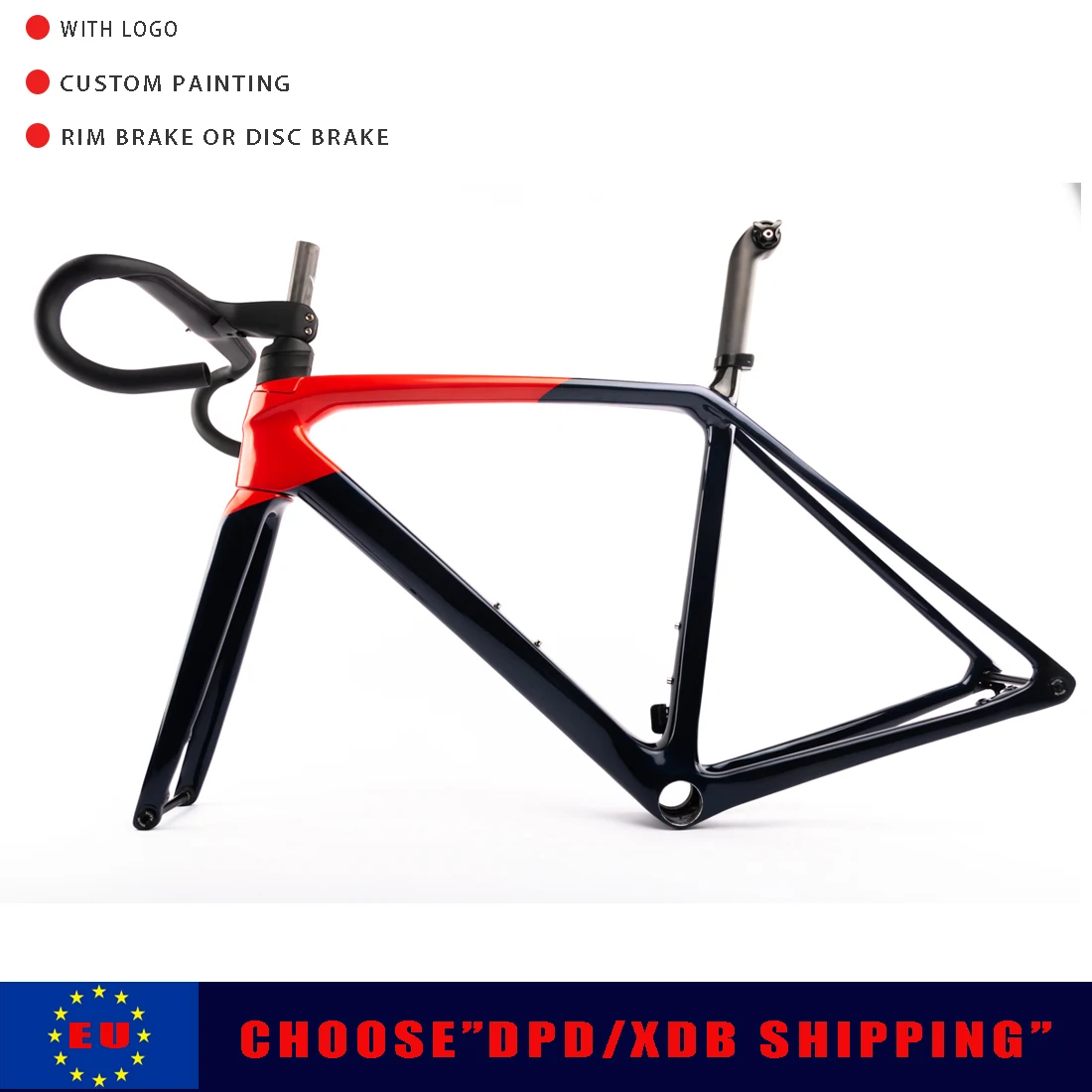 2022 T1000 Lichtgewicht Carbon Road Fiets Frame Velg Remschijf Slr
