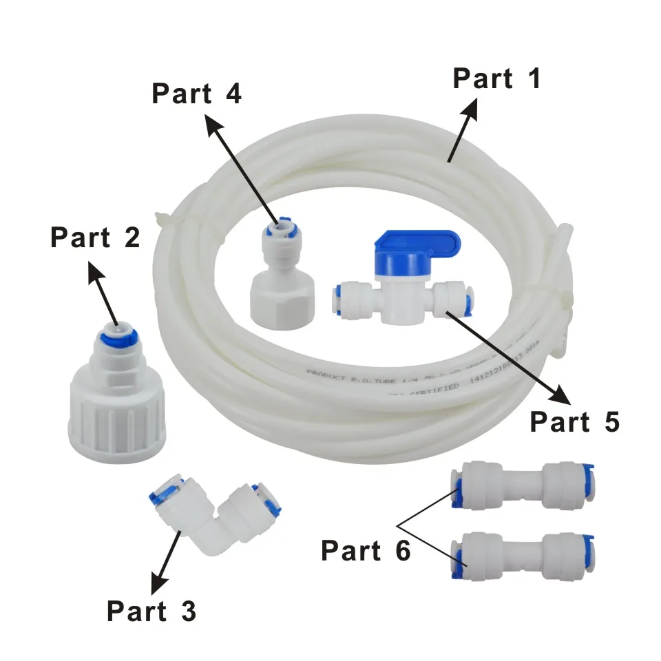 Kit D'installation Et De Connexion De Filtre À Eau Pour