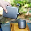 Silverant titanium Titanium Flask Wine Hip Flagon with Screw Cap Clip Ultralight Hydration Flat Bottle for Outdoor Hiking 1