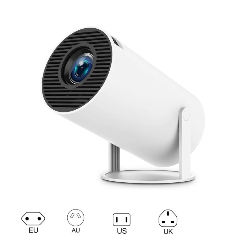 

Проектор Hy300 Android11 ​​720P Wifi6 1280x720P Маленький уличный проектор F0T1