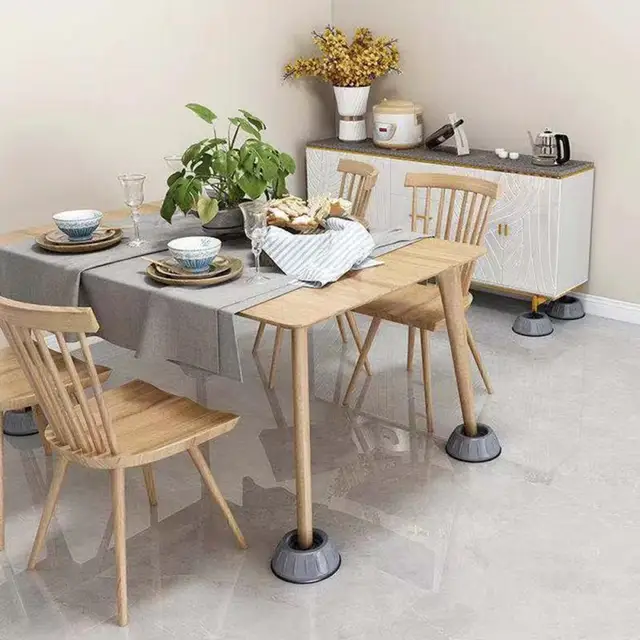 Bázis Fokozó, Csúszás Nélküli, Vízálló Hűtőszekrény, Bútorok Étkezőszéke Fokozó Szőnyeg, Ütéselnyelő Szőnyeg Párna - Image 3