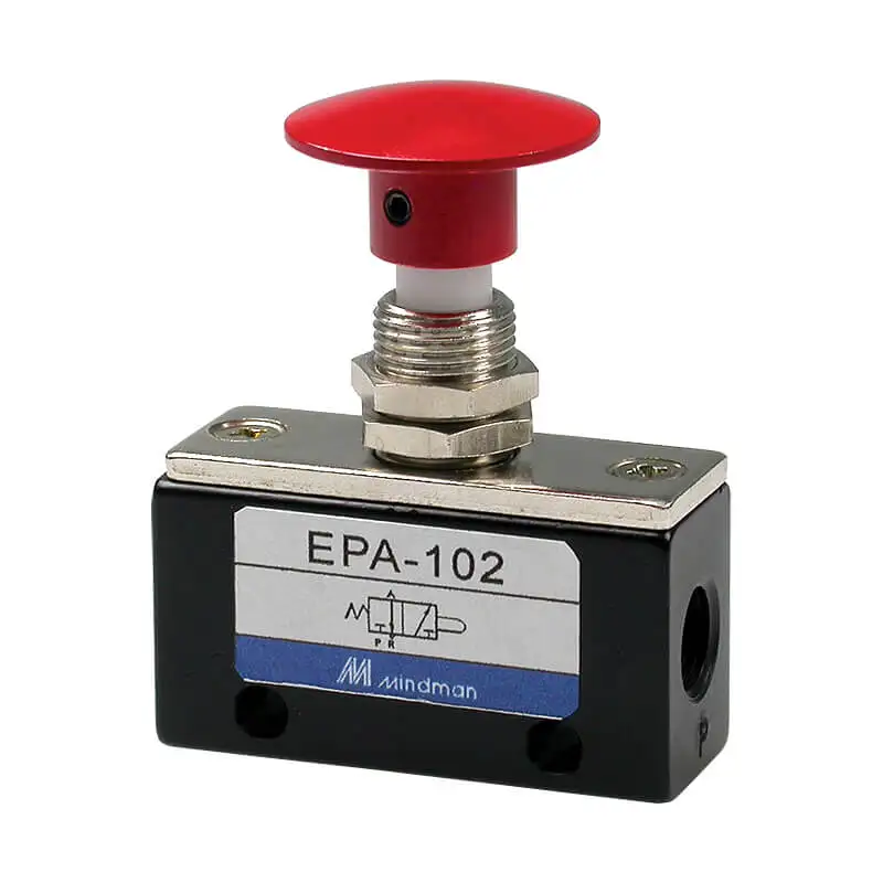 

Mindman Original Mechanical Air Valve EPA-102 EPA-103 EPA-104