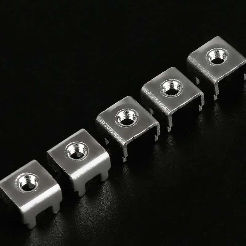 Tapping U-shaped Copper Pins Metal Pressure Riveting Fixed Seat PCB-18 M3 Nut Welding Terminal 100pcs