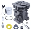 40mm Cylinder Piston Kit For Husqvarna 136 137 141 142 Chainsaw Repalce 530069941 Fuel Cap Filter Line Needle Bearing 5