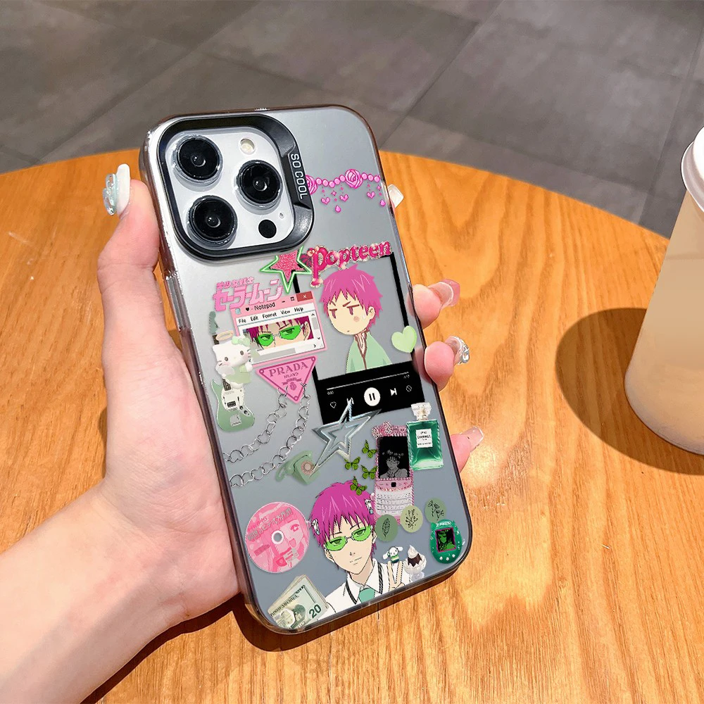 Saiki Kusuo Anime Anti-Fall Matte Phone Case