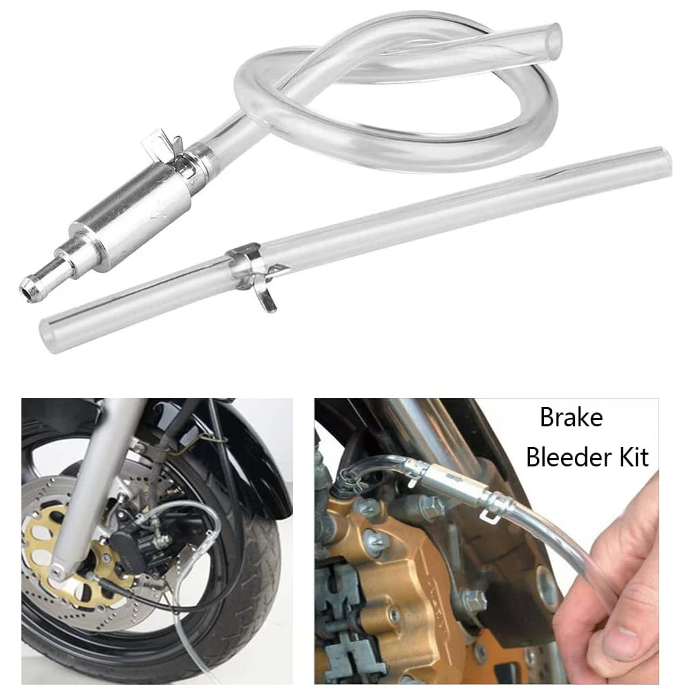 Brake Bleeding Kit Motorcycle Brake Bleeder Hose Bleeding Tool Kit