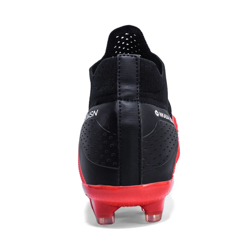 Herenlaarzen, hoge antislip-grastrainingsvoetbalschoenen voor kinderen, ultralichte grote sportschoenen_voghion.com