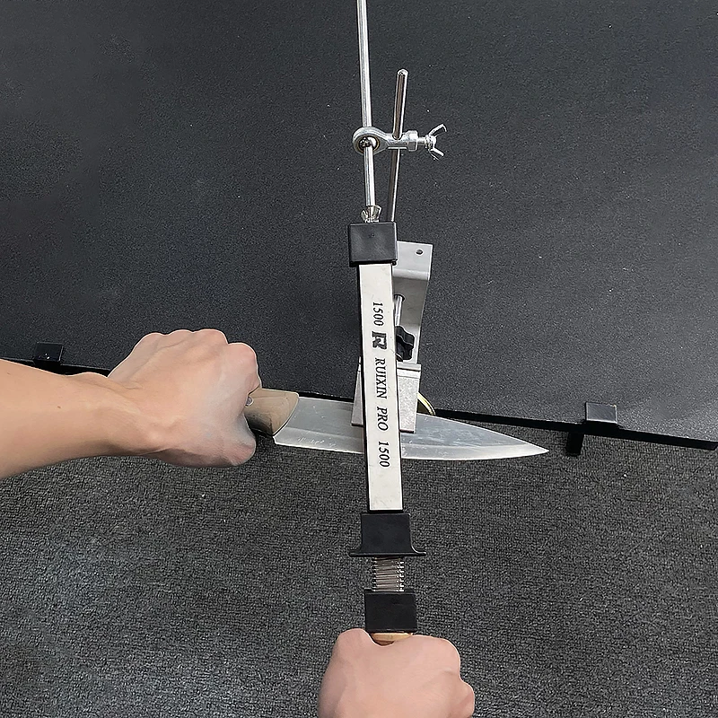 Professional Sharpener for Sharpening Knife, Leather Strip, Use Polishing Paste, Fixed Angle Sharpener Tool