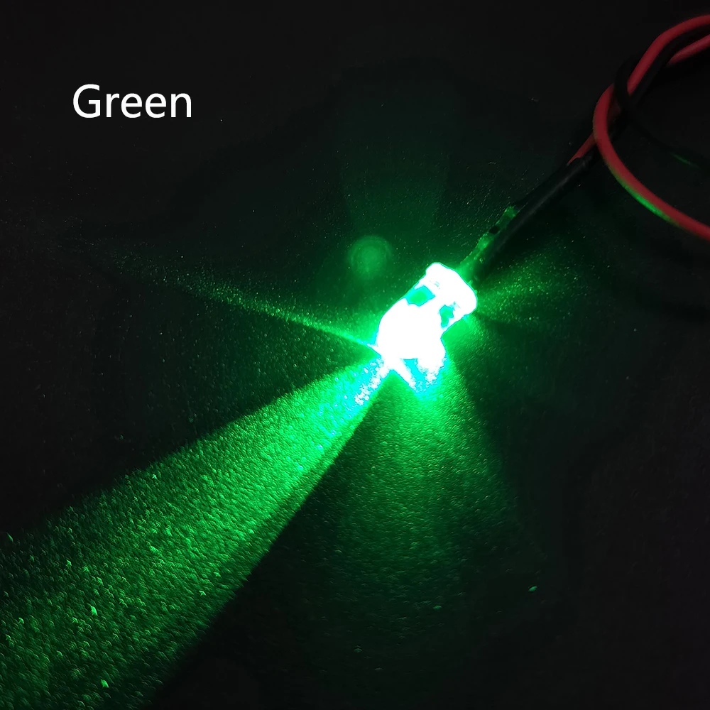 100PCS  Green