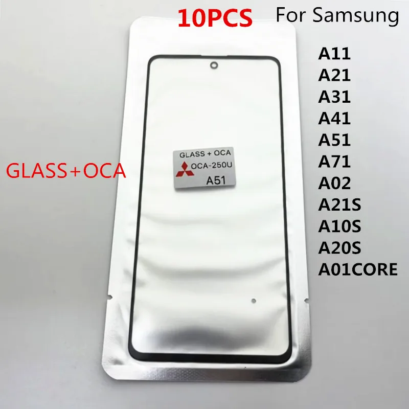 

10 шт., сенсорный ЖК-экран для Samsung Galaxy A11 A21 A21S A31 A41 A51 A71 A01CORE A02S