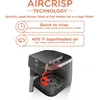 Air Fryer Pro 4-in-1, 5-quart capacity, air frying, baking, heating, dehydrating, air crisping technology, multiple functions 5