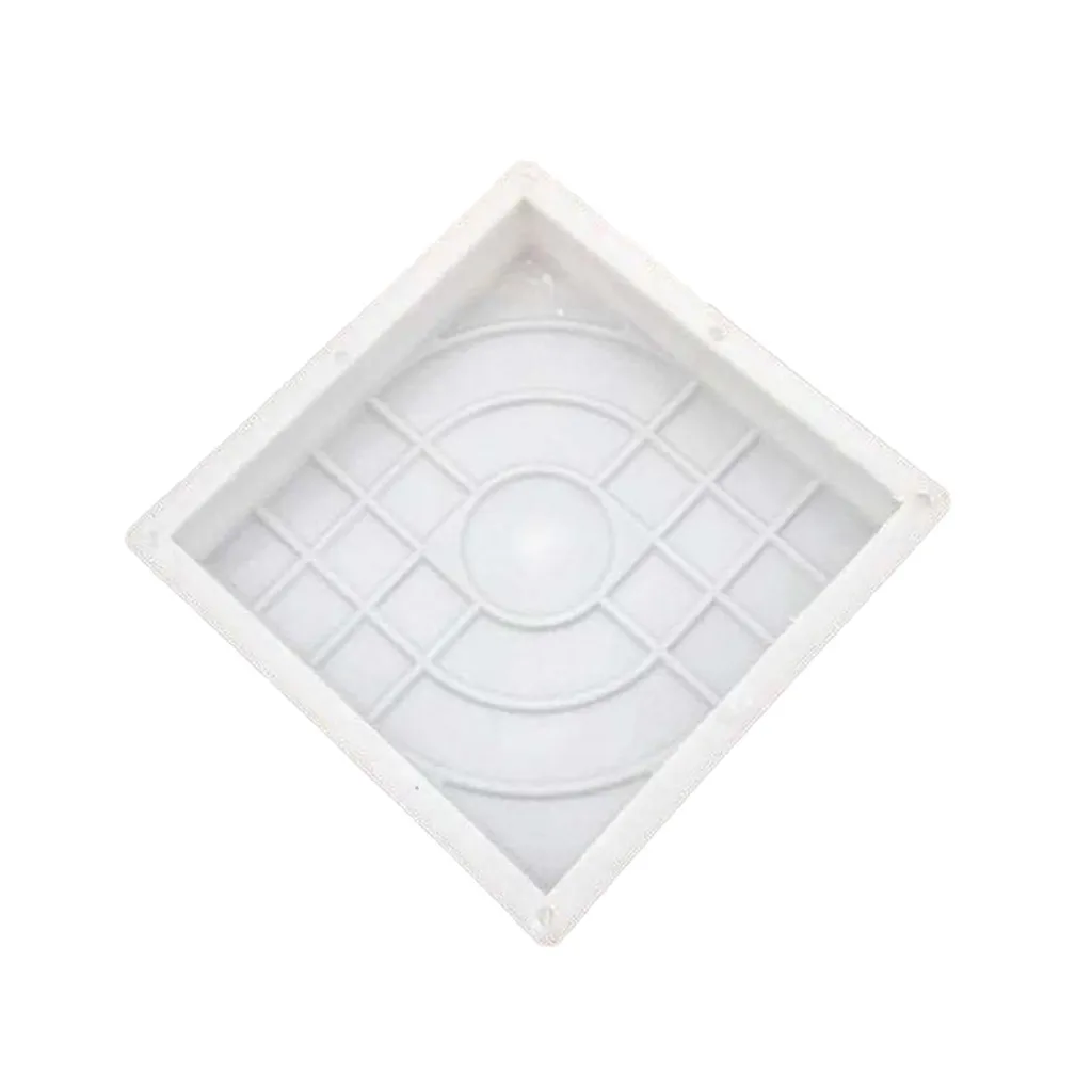 Plastic Making Diy Paving Mould Home Garden Floor Road Concrete Stepping