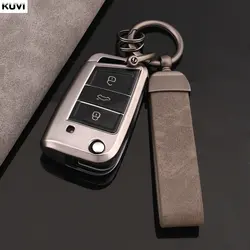Premium TPU Car Key Case Cover with 3 - 4 Button Design (3 BTN Grey Set 3)