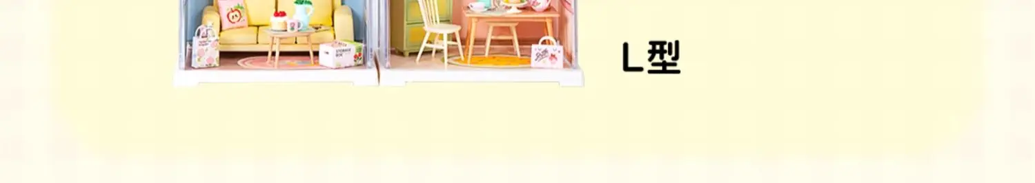 New Original Rolife Super World DIY Wooden Mini House Scene Assembly Toy Model Blind Box Prop Landscape Children's Gift in Stock