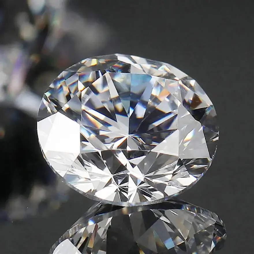 100% 진짜 D VVS-VS 랩그로운 다이아몬드 0.2ct5.5ct HPHT 3EX 컷 루스 다이아몬드 도매 라운드 다이아몬드 (IGI GIA 인증서 없음)