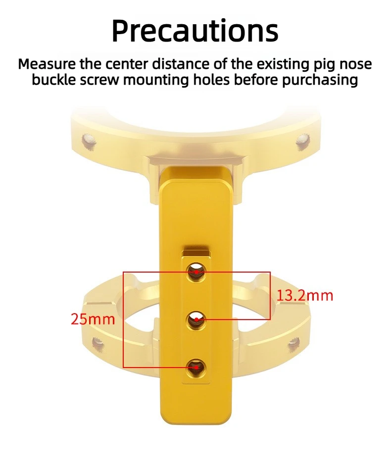 For Birdy Dahon 412 SP8 Folding Bicycle Front Bag Carrier Mount Adapter Adjustable Clamp Ring Bike Front Bag Holder Adapter