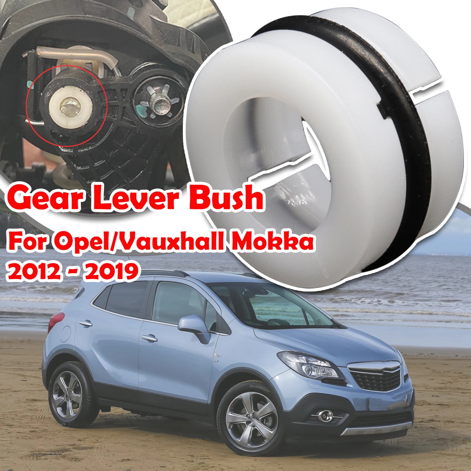Gear Lever Repair Kit for Opel/Vauxhall Mokka Manual Selector Shifter Linkage Pivot Bushing Grommet Shifting Issue Fix SparePart gear shifter