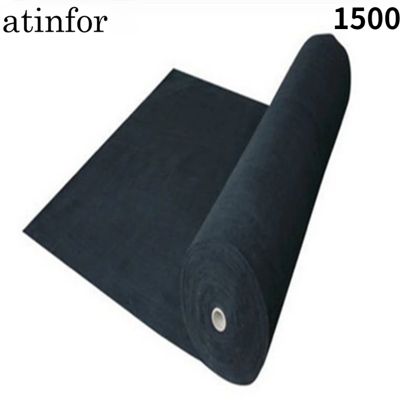 atinfor 1000x1000mm High Temperature Carbonization Activated Carbon Fiber Felt High Efficiency for Filter Material 1500