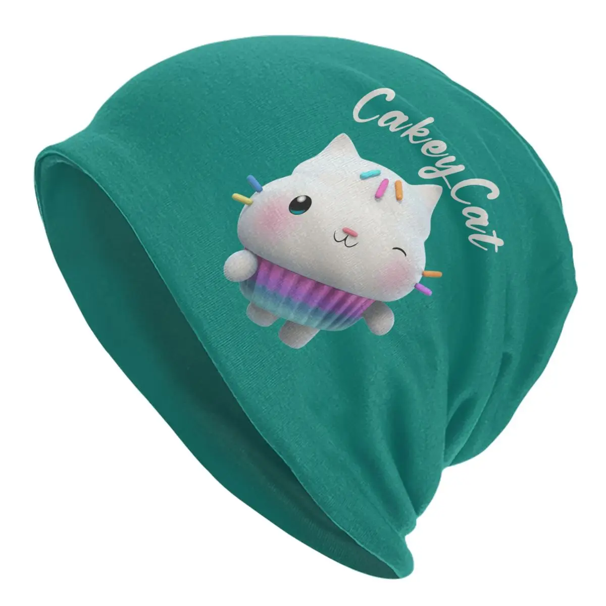 Bambini Gabby Dollhouse Cakey Cats Skullies Berretti Cappello Anime Autunno Inverno Uomo Donna Outdoor Cap Warm Bonnet Knitting Hats