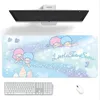 MINISO Sanrio Little Twin Stars Mouse Pad Computer Laptop Gaming Office Wrist Guard Non Slip Keyboard Pad 5