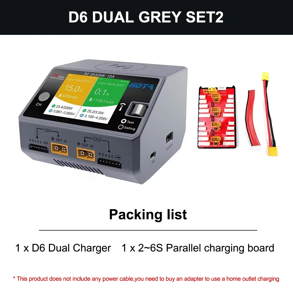 D6 DUAL GREY SET2
