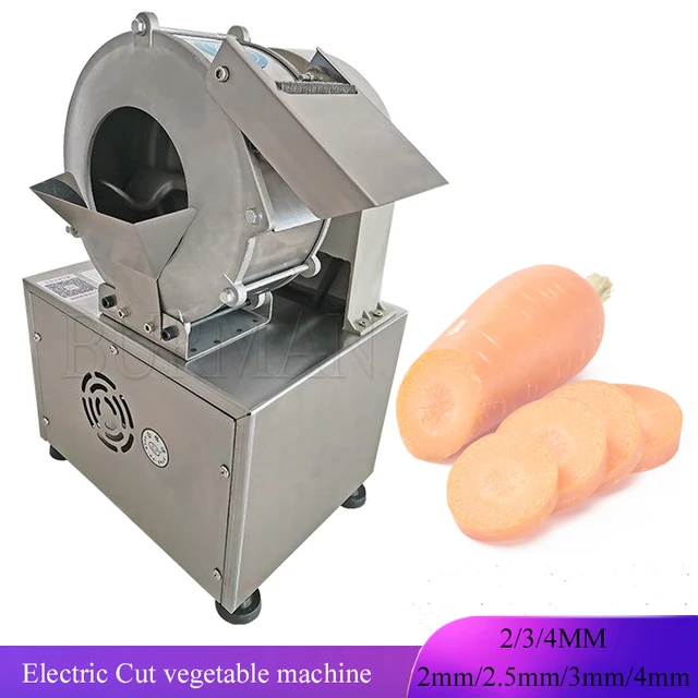 Industrial Electric Vegetable Cutter Machine Potato Onion Slicer