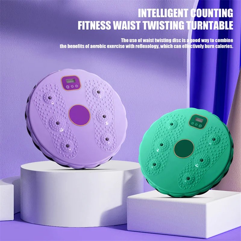 Fitness Twist Disc Exercise Body Shaping Boards Foot Massage Plate Waist Exercise Equipment Hip Abdominal Trainer waist twisting disc