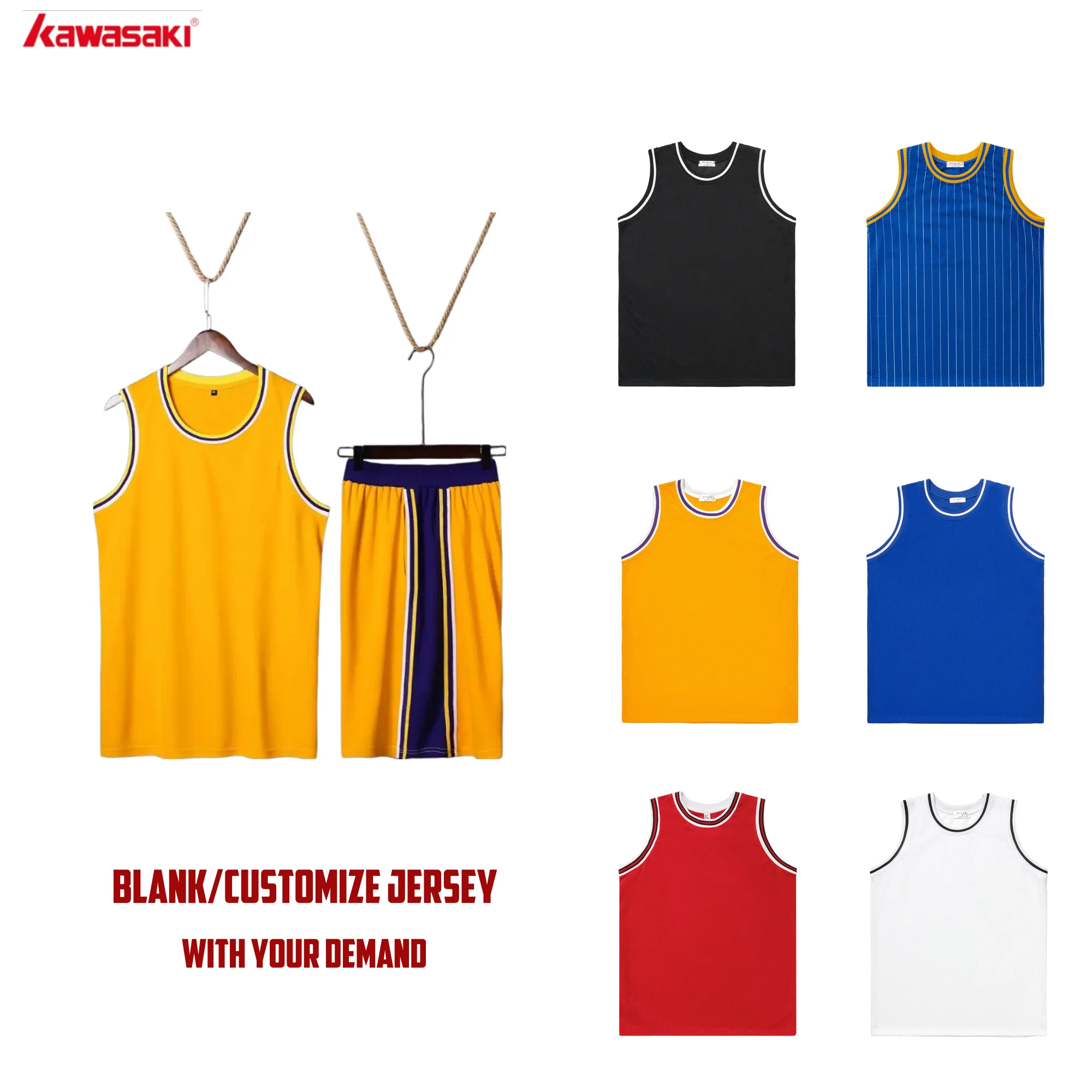 Basketball Jersey Set for Men Blank High Quality Sports Clothes College Man Training Basketball Uniforms Sportswear