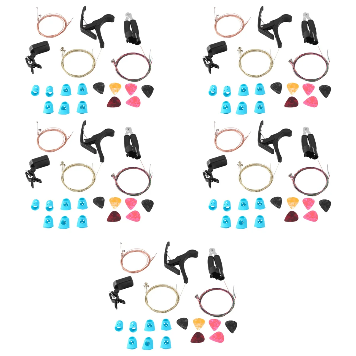 

Guitar Accessories Set Paddle Tuner String Accessories Ukulele Universal Tone Changing Clip String Changing Tool