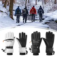 Snow Gloves Men Women Unisex Style Snow Gloves Thick Insulated Material Snow Sports Gloves Cycling Skiing Equipment