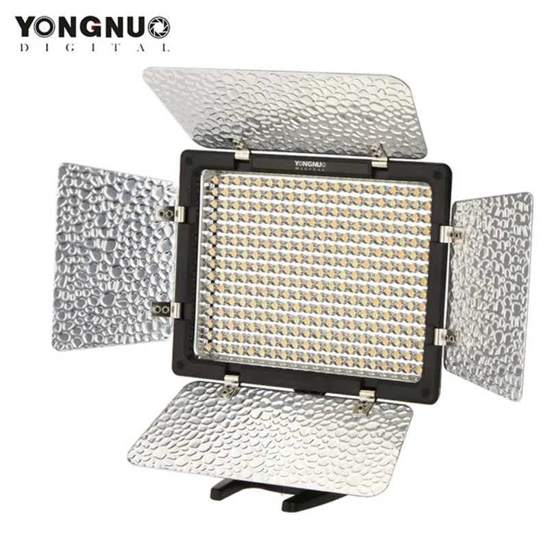 YONGNUO YN300 III YN300lIl 3200k-5500K CRI95 카메라 사진 LED 비디오 라이트 사진 조명(NP-F550 배터리 및 충전기 포함)