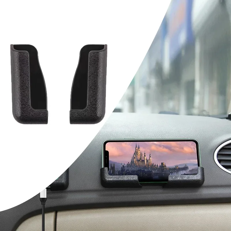 

Multifunction Car Phone Mount Cell Phone Holder Lightness Portability No Space Occupy Stand Auto Interior Accessories