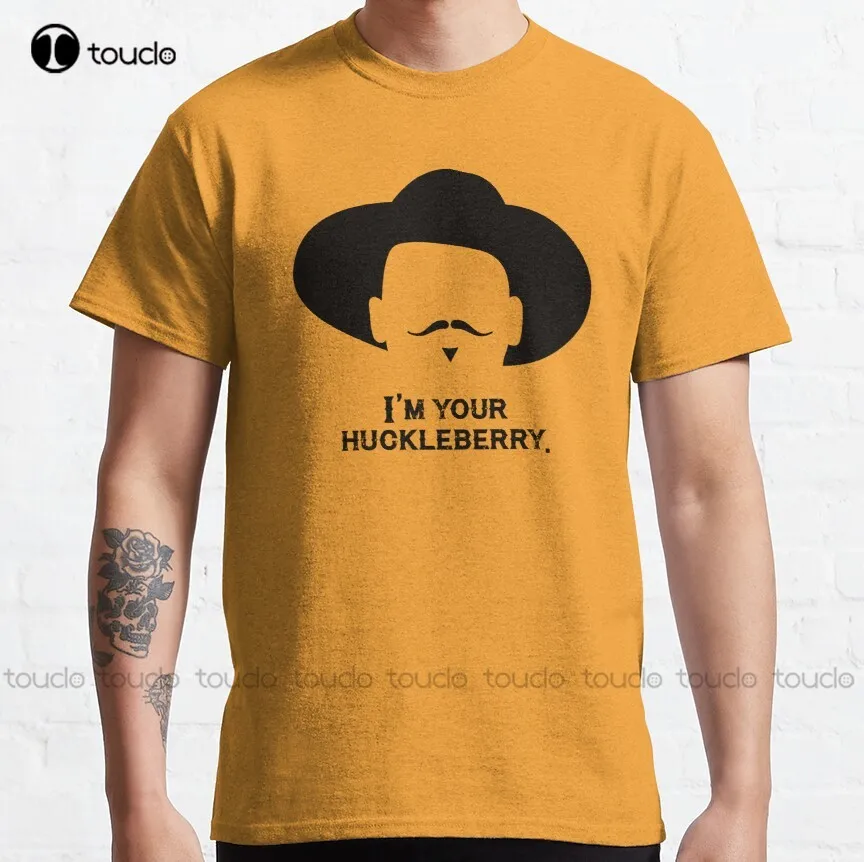 

Tombstone: I'M Your Huckleberry Doc Holliday Tombstone Im Your Huckleberry Classic T-Shirt Summer Shirts For Men Xs-5Xl