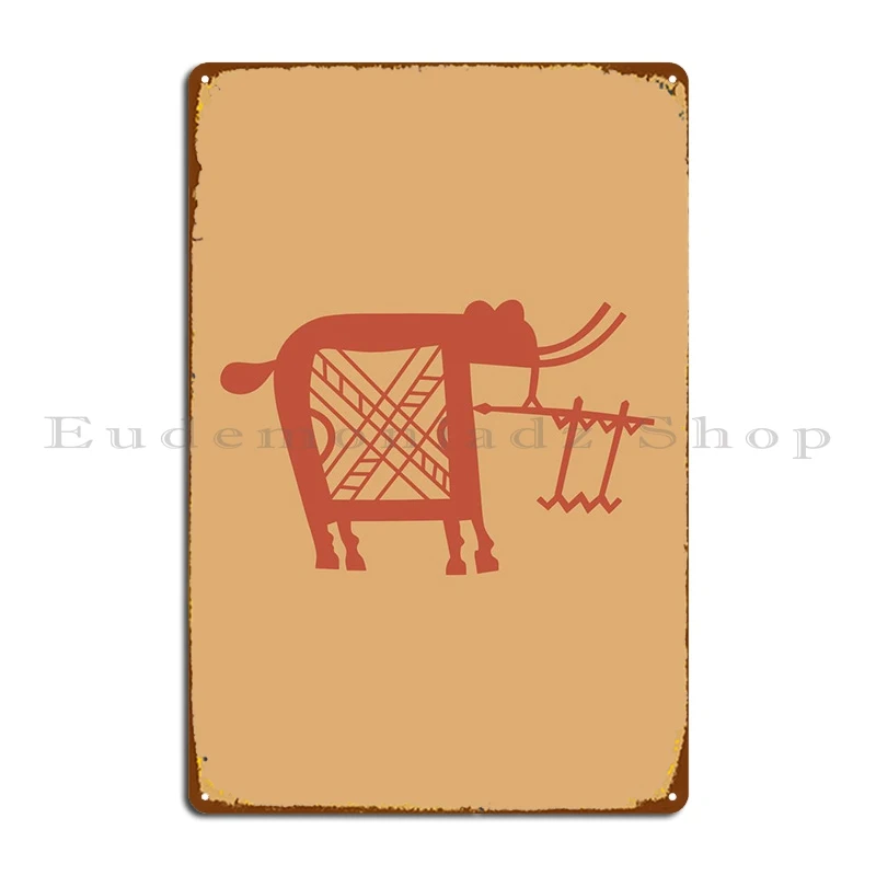 Rock Paint Metal Sign Personalizzato Vintage Wall Decor Crea Soggiorno Tin Sign Poster