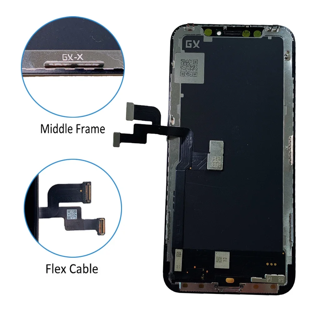 GX OLED For iPhone X Display XR XsMax 11 13 OLED Best GX
