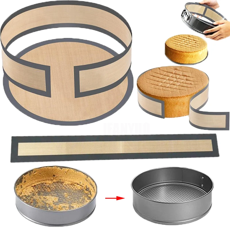 Non-Stick Silicone Baking Pad for Easy Cake Release and Cleaning