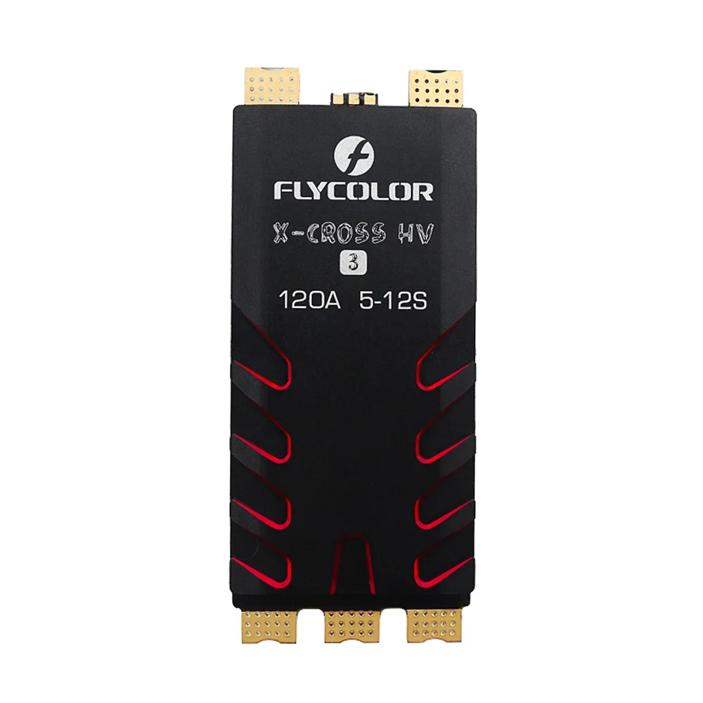 Flycolor ESC sans balais X-Cross HV3 60A/80A/120A/160A 5-12S BLHeli-32 pour FPV