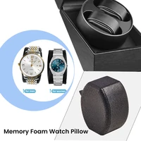 Remontoir de montre double pour montres automatiques, boîte en cuir à 2 emplacements, remontoir de montre pour hommes avec moteur silencieux 4