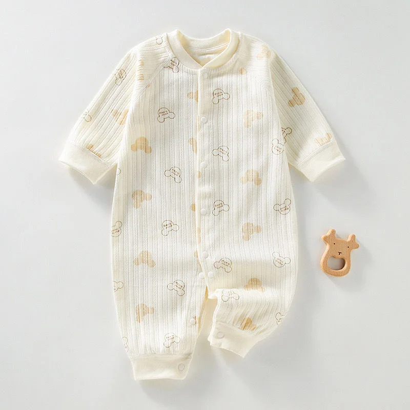 Baby Girl Long Sleeve Romper 8