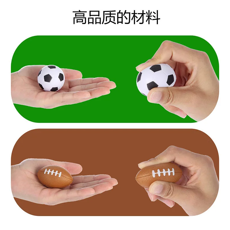 mini soccer party gift mini foam squeeze sports ball to relieve stress anxiety school classroom reward party gift
