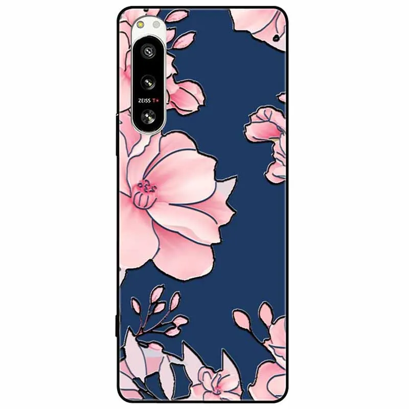 Cute 3D Embossed Relief Soft Silicone Back Cover with Cartoon Design