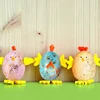 60 Pcs 6 Colors Foam Easter Eggs Pastel Easter Eggs Decorations Gold Easter Eggs Decorative Gold Speckled Eggs 4 X 6Cm 4