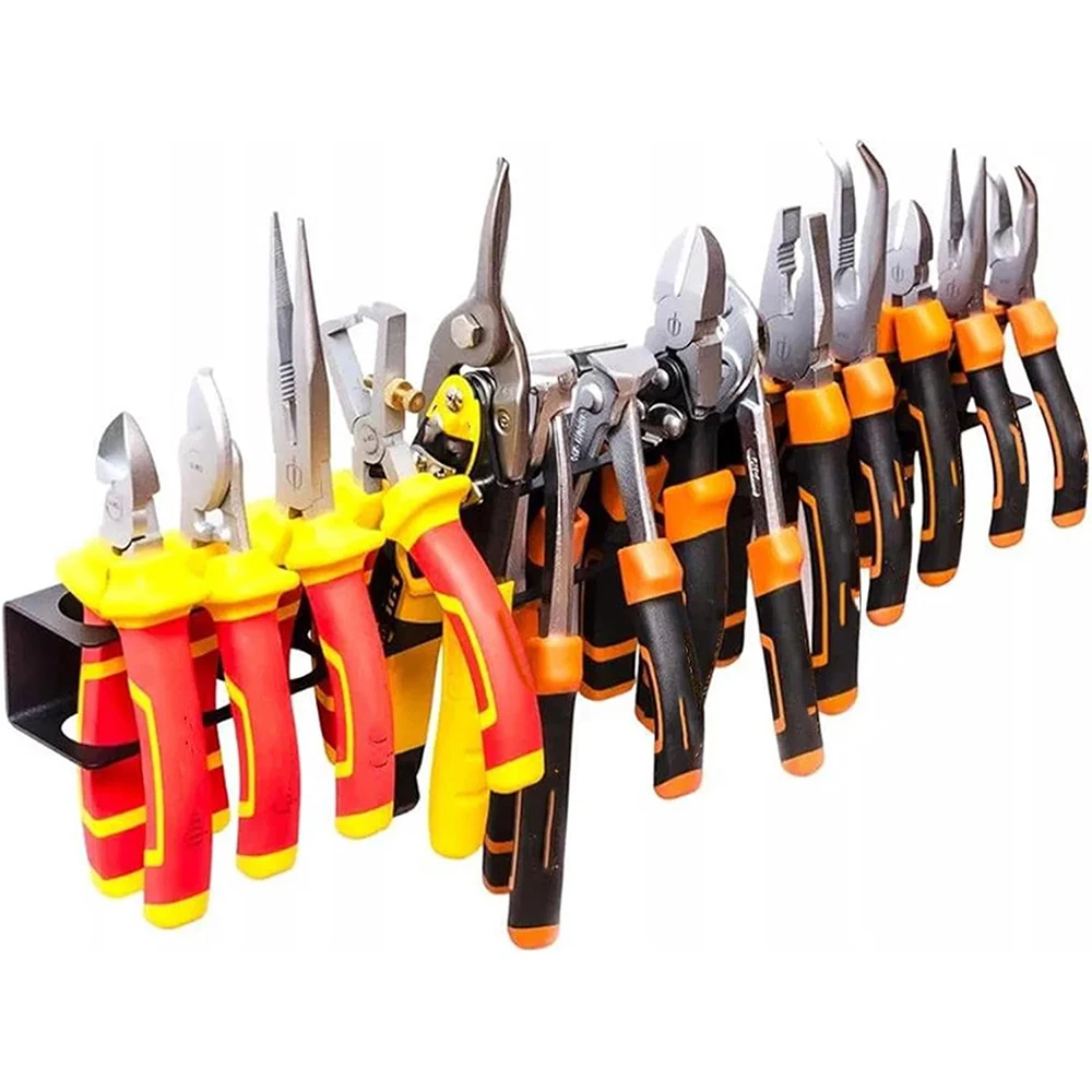 Wall Mount metal Wrench Screwdriver Organizer Rail Rack Storage Holder Garage Workshops Hardware Tool Display Hanger