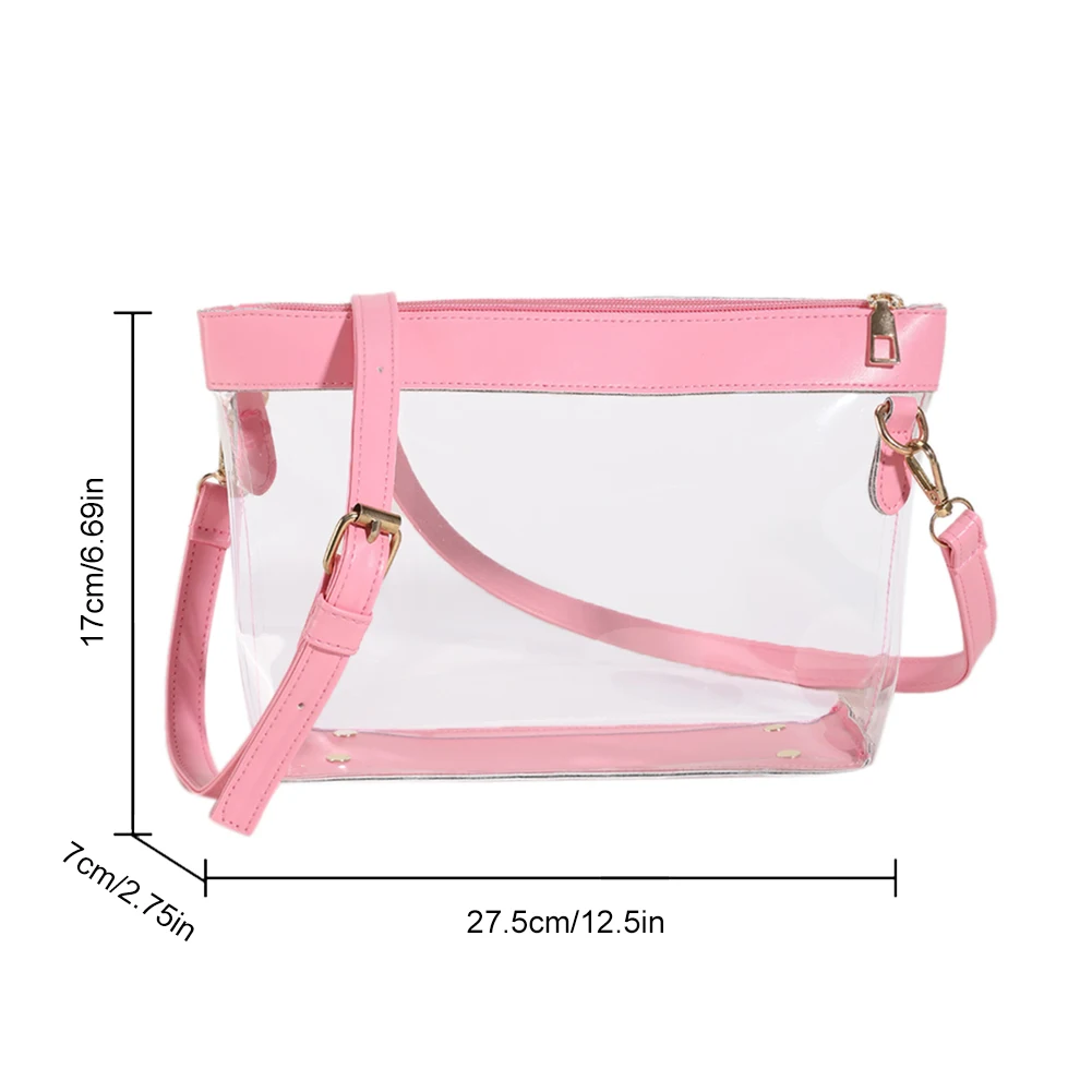 Clutch Bags Clear Crossbody Bag Wholesale NFL Clear Clutch, Medium