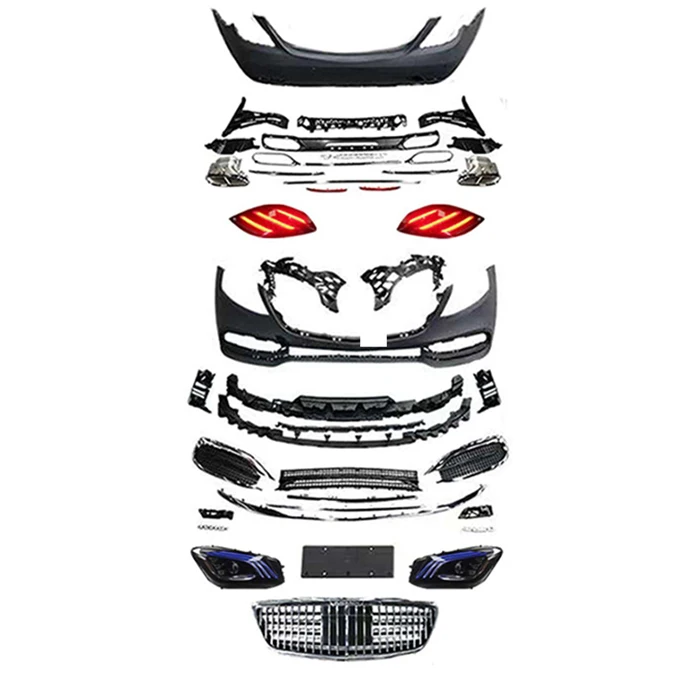 

Auto Parts PP Material Body Kit For 14-17 Benz S Class W222 Upgrade 18-20 MBH Bodykit