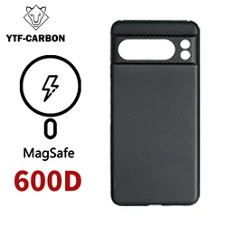 Carbon Fiber Magsafe Phone Case - Google Pixel 8 Pro (600D refined hole M)