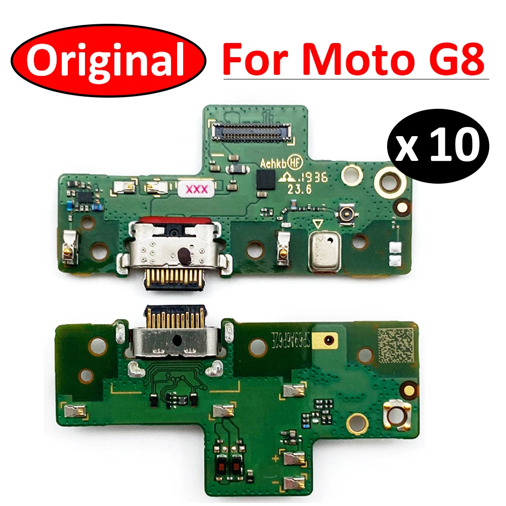 

10Pcs/Lot, USB Charging Port Board Flex Cable Connector For Motorola Moto G8 XT2045-1 XT2045-2 Microphone Module